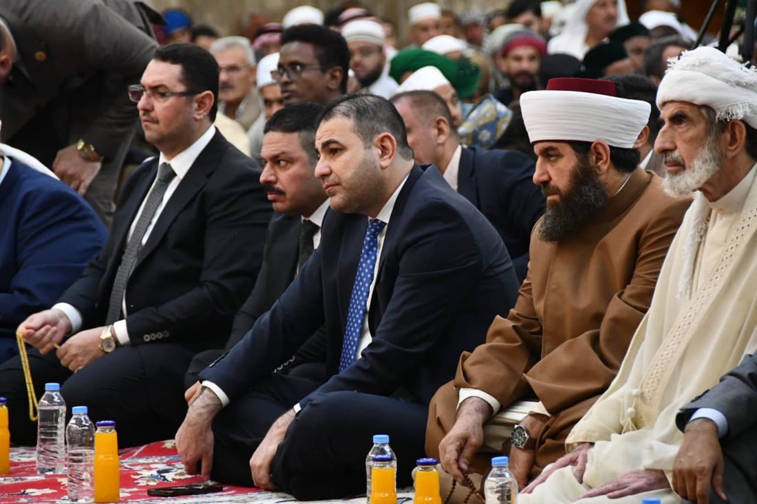 صور: الوقف السني يحتفل بميلاد الشيخ الكيلاني في الحضرة القادرية