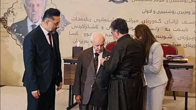 عەبدولڕەقیب یوسف وه‌ک (زانای گەورەی میراتی نیشتمانی) ناسێندرا