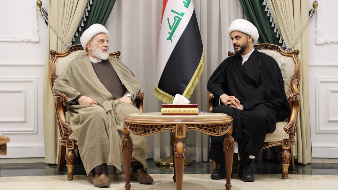 الخزعلي يتفق مع حمودي على وضع ضوابط واضحة ومعايير دقيقة لتشكيل الحكومة