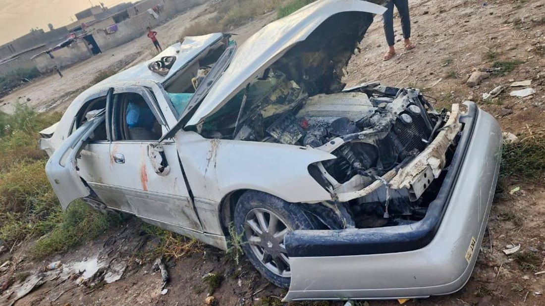 صور: اصطدام مروع بين “ملكة” و”بيك اب” يسفر عن مصرع شخصين وإصابة 4 شمالي البصرة