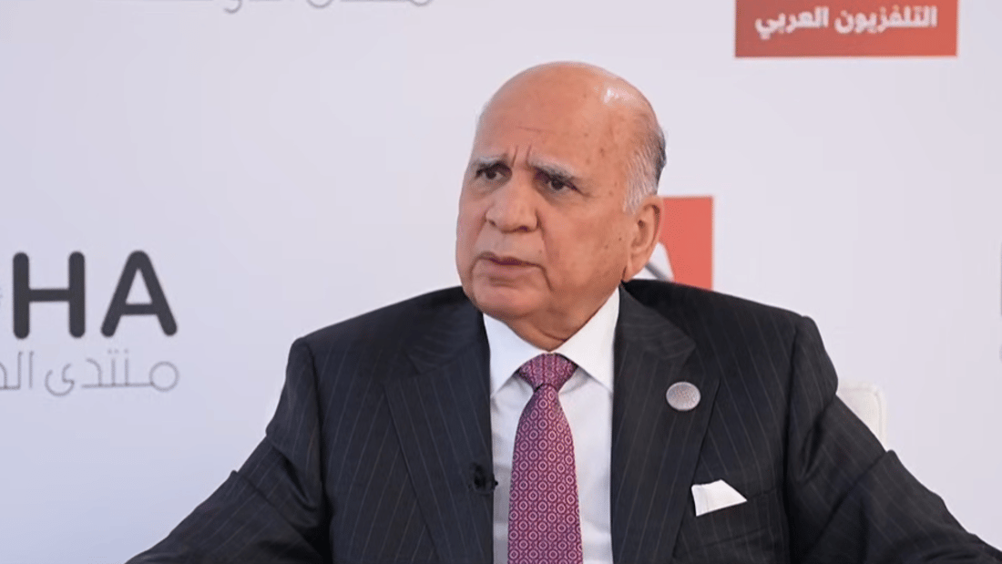 وزير الخارجية: رغبة الحلبوسي برئاسة الجمهورية “مسألة انتخابية”