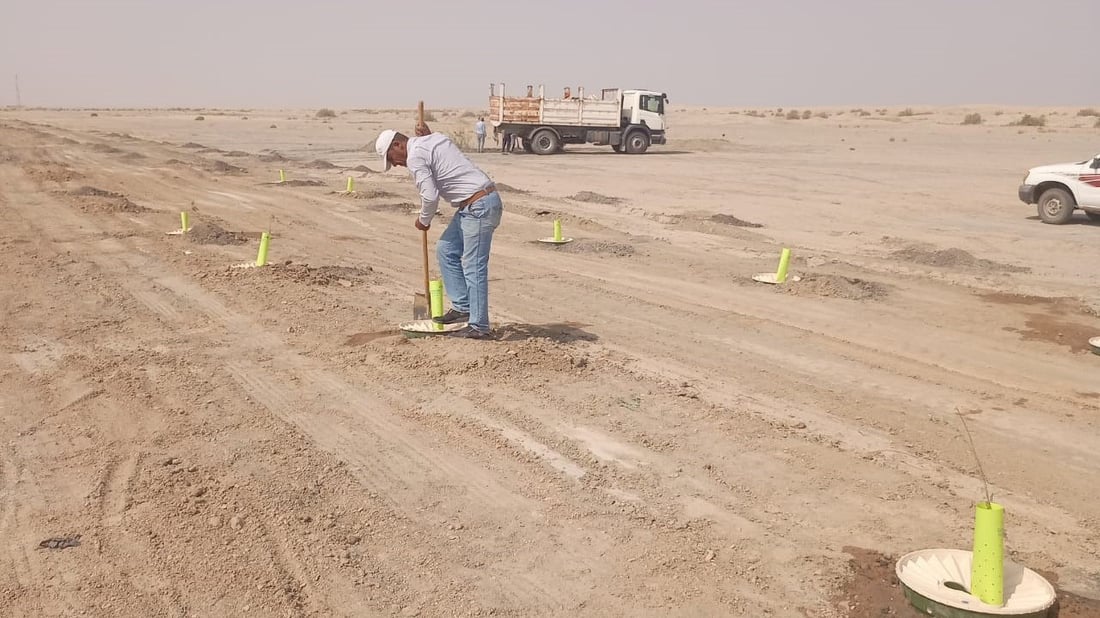 نجحت في السعودية والإمارات.. الناصرية تجرب “الصندوق” وسط صحراء “الكطيعة” (صور)