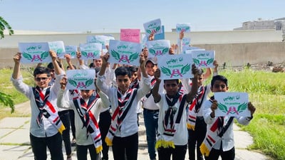 مدرسة الصدر.. فتيان الفاو يتدربون على “مواجهة الاحباط” و”مهارات التصالح” (صور)