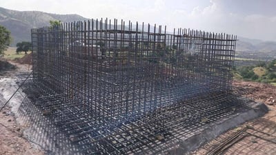 تانکیيەکی ئاو بۆ گوندی بەزەڕوو دروستدەکرێ