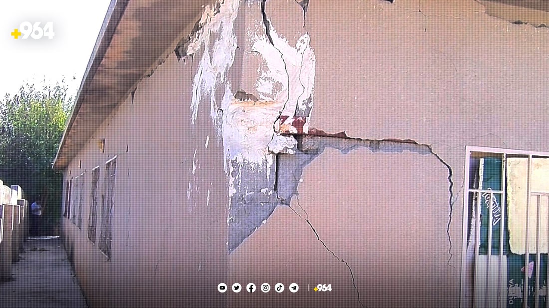 حەوت قوتابخانە لە لێواری رووخاندایە کەچی قوتابی دەوامی تێدا دەکەن