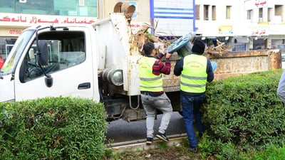 Erbil launches cleanup campaign in parks and gardens