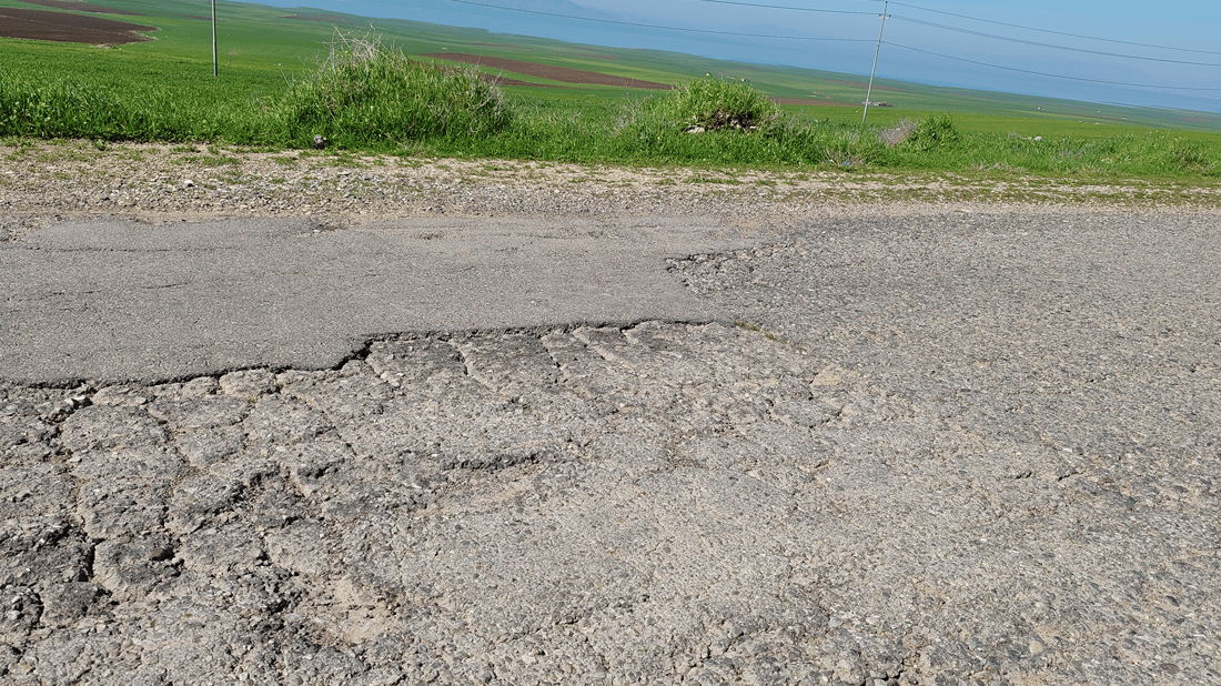 چاڵ و چۆڵی و نەبوونی هێڵکاری شۆفێرانی هەراسان کردووە