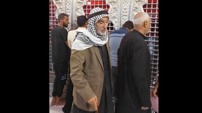 الديوانية: شارع التجار يودع “عبدالصاحب الزهيري”.. أقدم وأشهر المؤذنين بالمحافظة