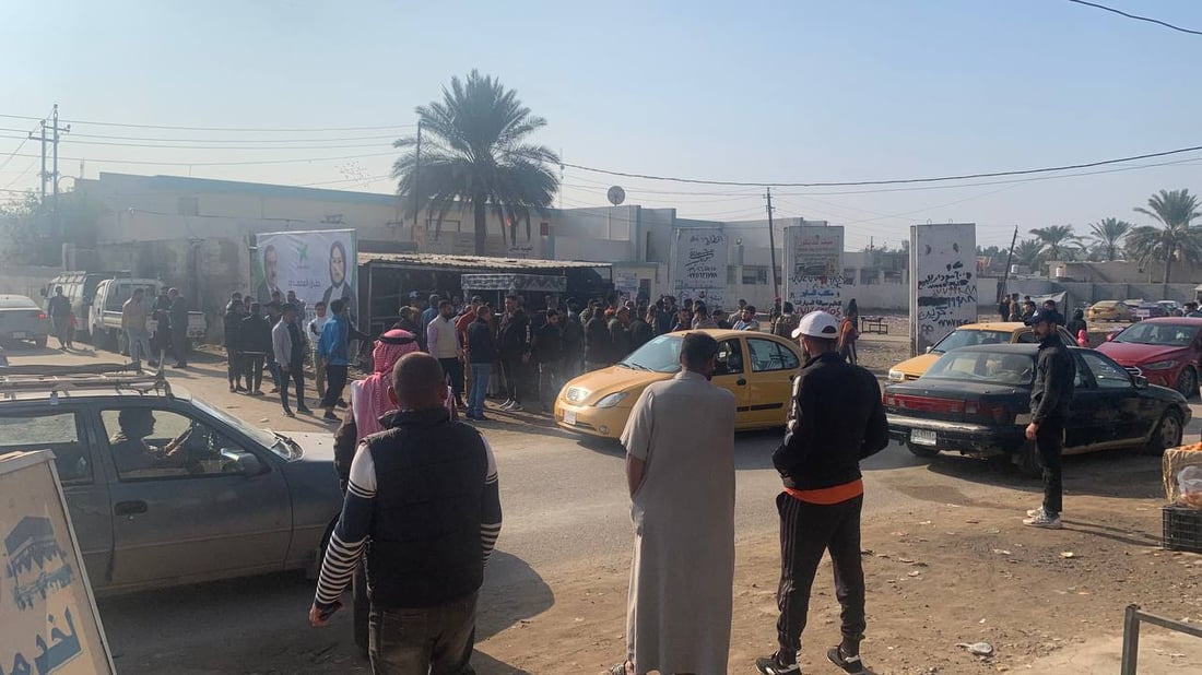 جماهير بعض المرشحين تجمعوا ودخلوا دفعة واحدة.. صور من اقتراع هور رجب