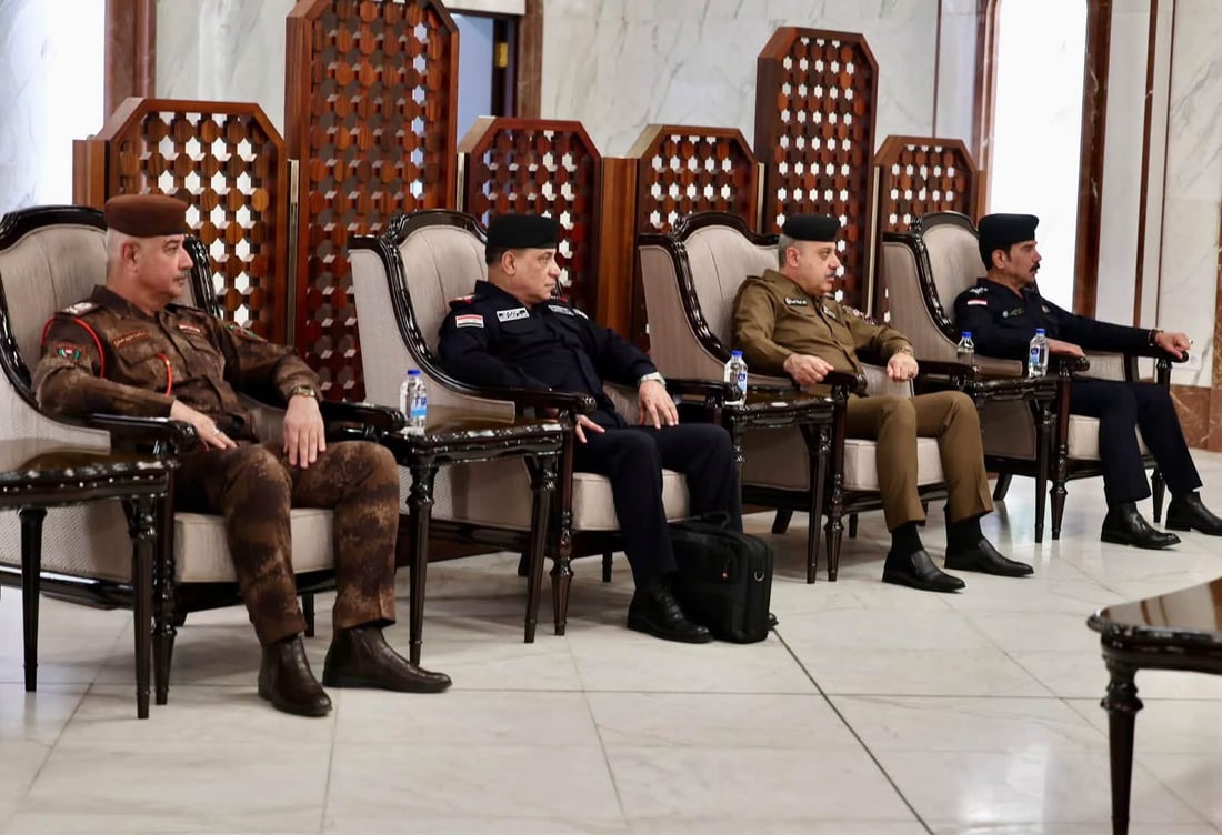 أرفع مسؤول أمني بوزارة الداخلية يصل إلى البصرة.. والعيداني يستقبله