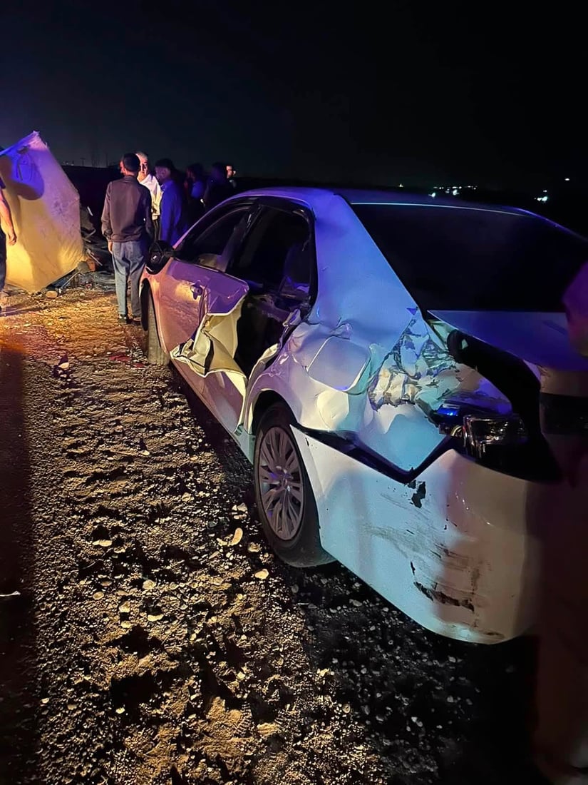 دوو ئۆتۆمبێل و تراکتۆرێک پێکیاندادا و حەوت کەس برینداربوون