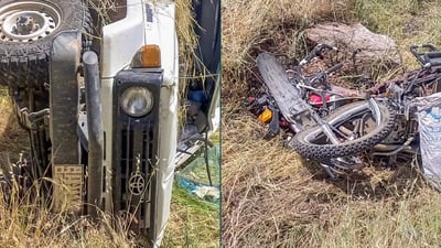 لە رووداوێکی هاتوچۆدا شۆفێری ماتۆڕسکیلێک گیانی لەدەستدا