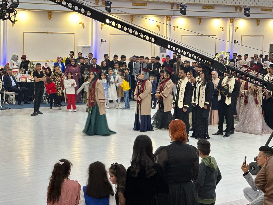 7 قاعات في كركوك بدل 4.. كلها مشغولة بحفلات التخرج حتى نيسان (صور)