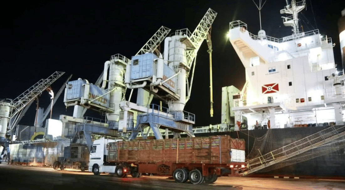 دوێنێ کەشتیەک گەنم و ئەمڕۆ دانەیەکی دیکە دەگاتە عێراق