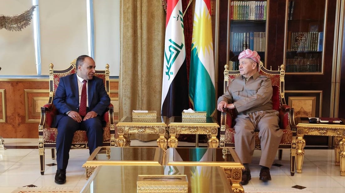 KDP leader Barzani meets with electoral commission officials