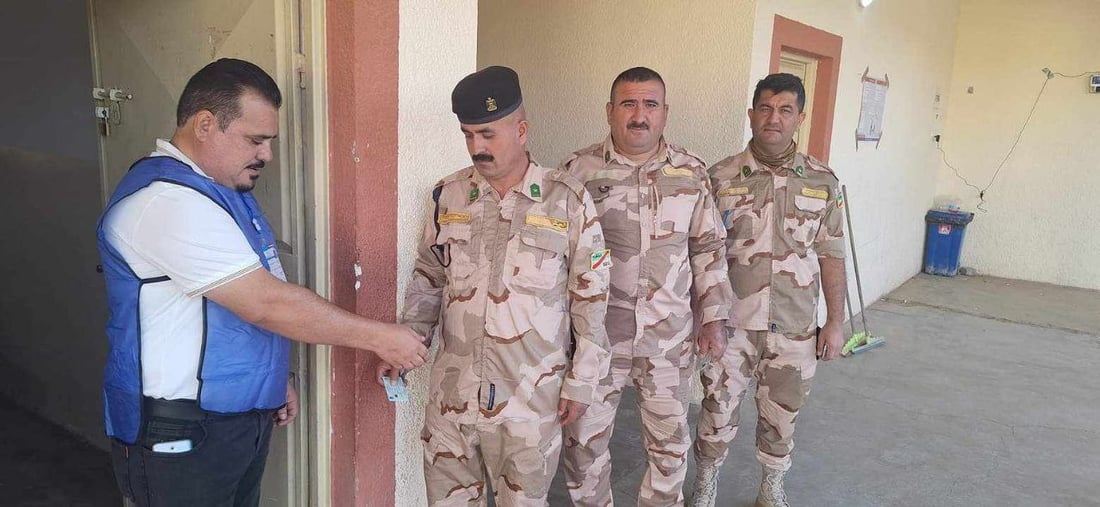 رێژەی دەنگدانی سەربازە کوردەکانی نێو سوپای عێراق %54 بووە