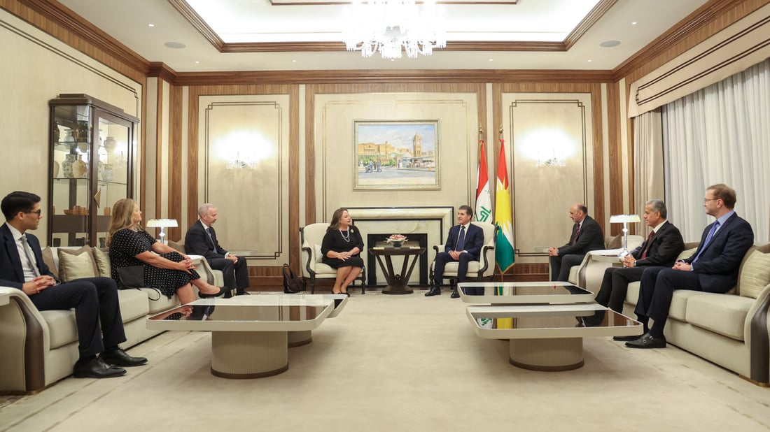 کونسوڵى نوێى ئەمریکا بە سەرۆکى هەرێم ناسێندرا