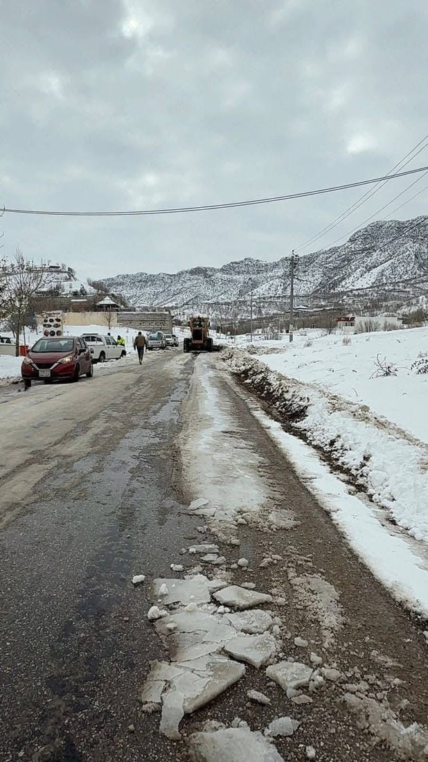 “سەرجەم رێگاکانی پارێزگای هەولێر بەستوویانە”