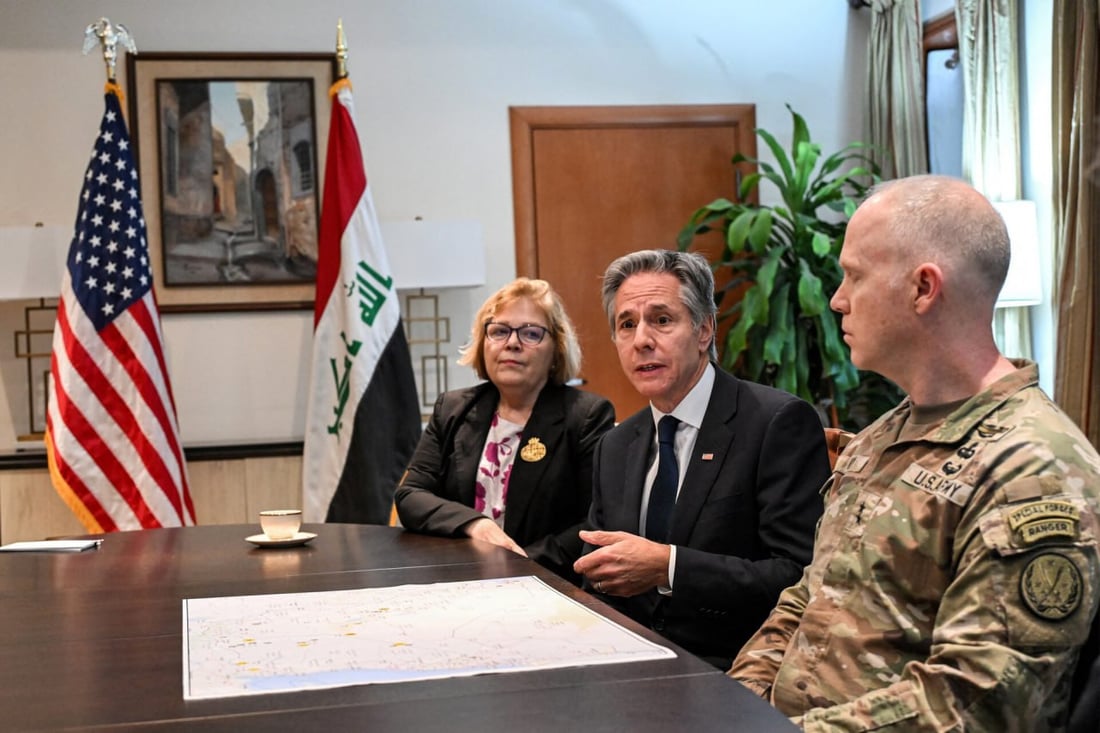 بە سەردانێكی چاوەڕواننەكراو وەزیری دەرەوەی ئەمریكا گەیشتە بەغدا