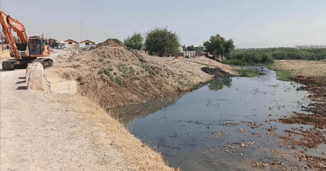 هەر لە ئێستاوە کەند و رێڕەوەکانی لافاو لە هەولێر پاک دەکرێنەوە