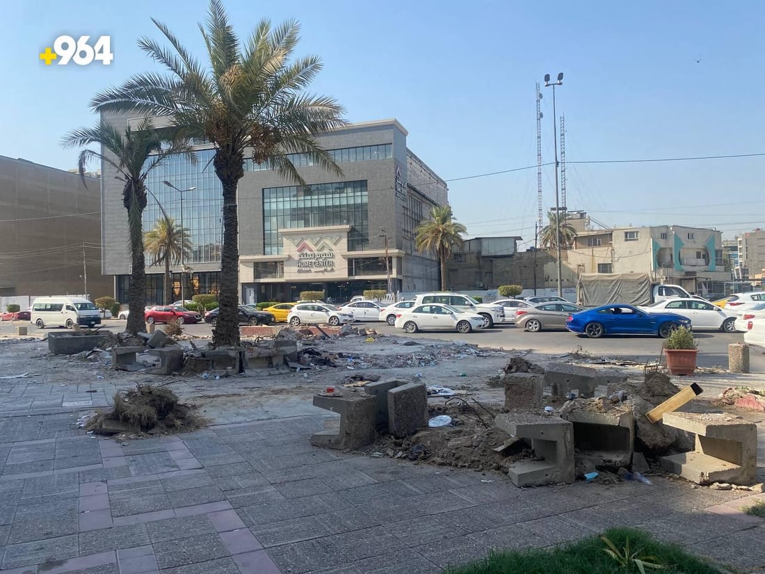 يعمل فيه 50 خريجاً.. “ملك المشويات” في المنصور جرفته الشفلات وأزيل إلى الأبد (صور)