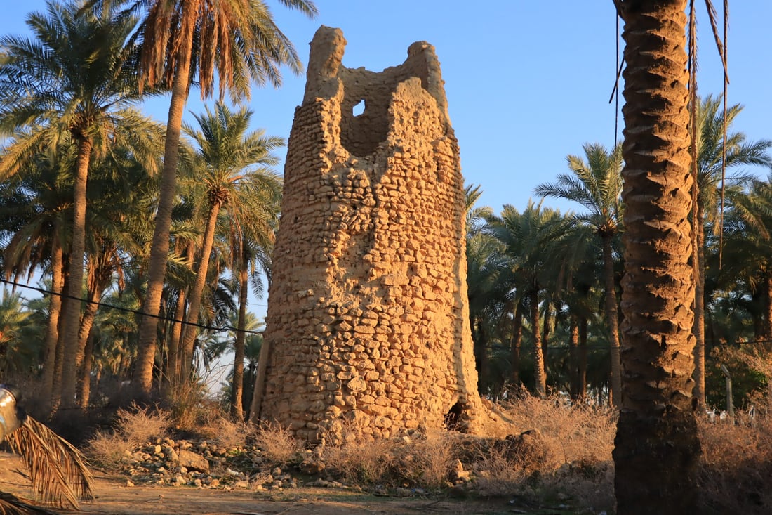غابة نخيل في الأنبار تخفي برج مراقبة عثماني وقرية السادة رفضت تغيير اسمها (صور)