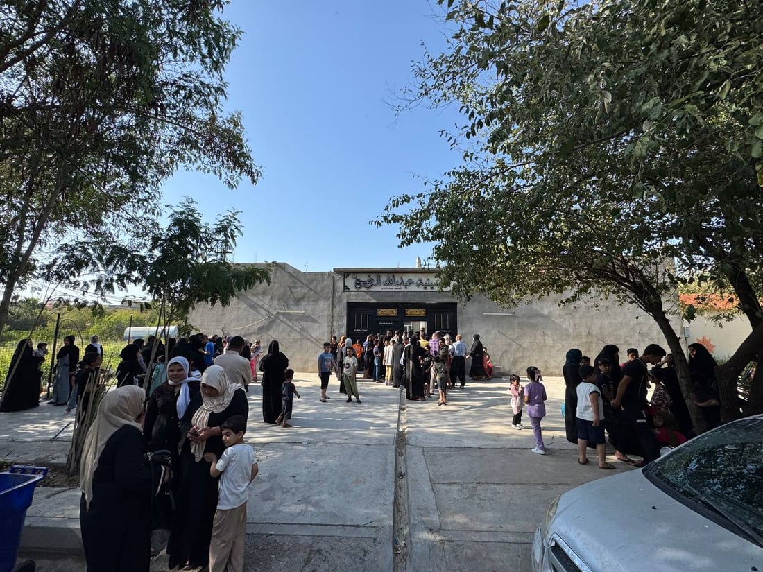 لە خانەقین منداڵانی بێباوک و کەمدەرامەت جلی جەژنیان وەرگرت