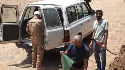 خاچی سووری نێودەوڵەتی هاوکاریی دەزگای مین دەکات