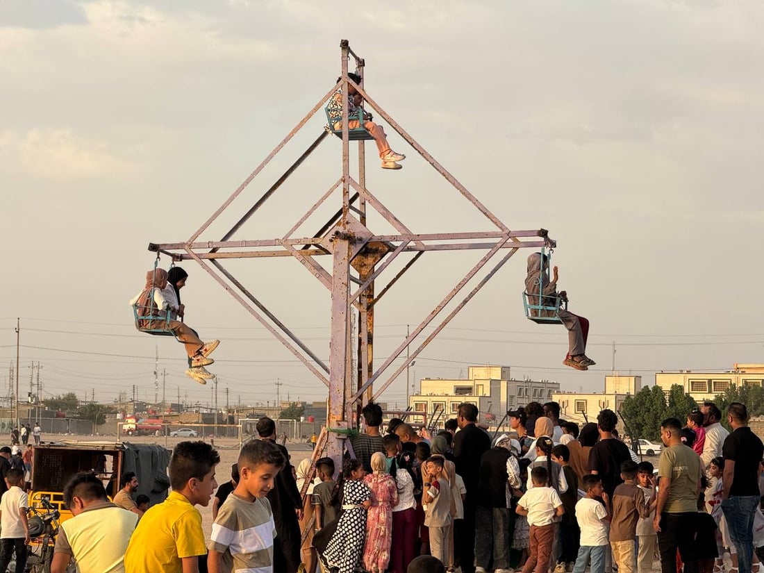 فيديو: في خور الزبير ميناء ومصانع ولا مدينة للألعاب.. الترفيه بقي بالدولاب القديم