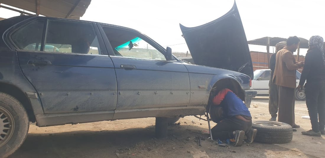 “جنّاية” BMW في السماوة متمسكون بـ”محبوبتهم”.. سفرات إلى الحلة للصيانة (صور)