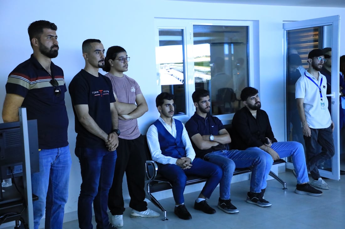 فڕۆکەخانەى نێودەوڵەتیى سلێمانى خوێندكاران ئاشناى فڕۆکەخانەو فڕۆکەوانی ده‌كات