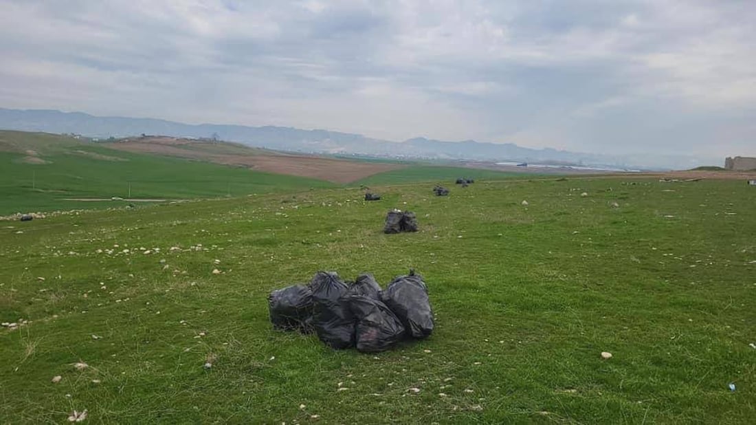 کچە خۆبەخشەکان ناحیەی خانکێیان خاوێن کردەوە