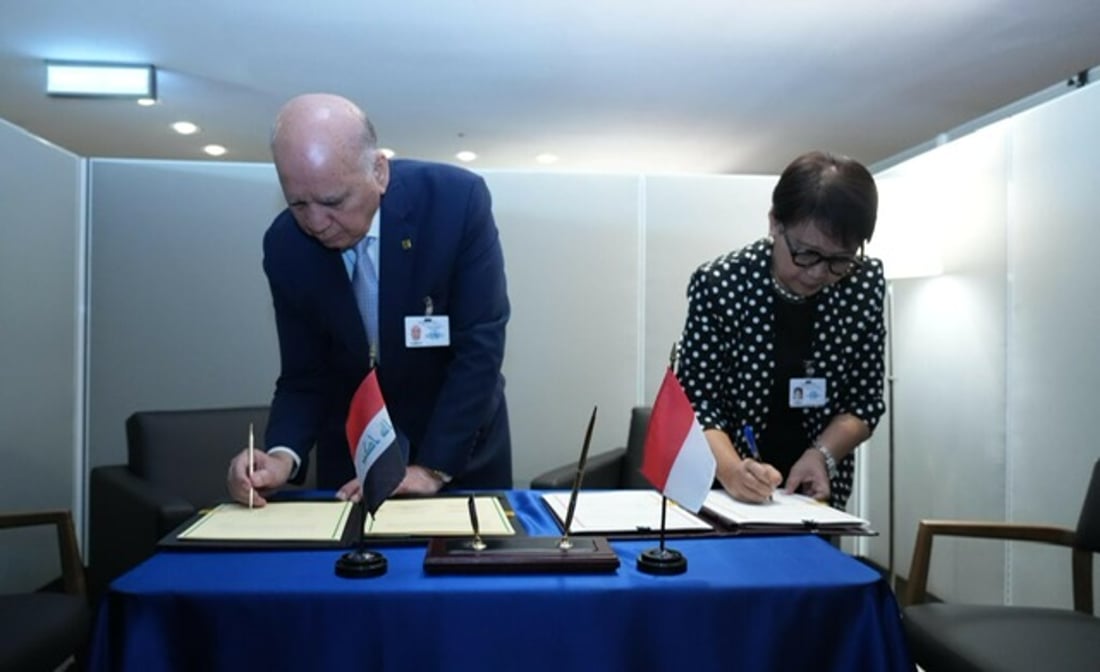 Iraq and Indonesia sign visa exemption agreement for diplomatic and service passport holders
