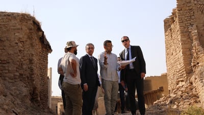 باريس في أربيل وأربيل في باريس.. القنصل والبرزنجي يدشنان مشروع القلعة الكبير