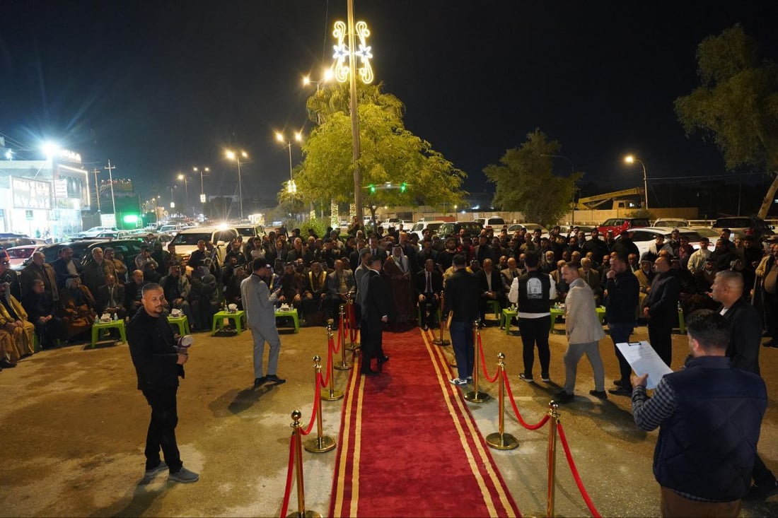 صور: الحلة تزيح الستار عن مؤسسها “صدقة بن مزيد” بحضور المحافظ وأمير بني أسد