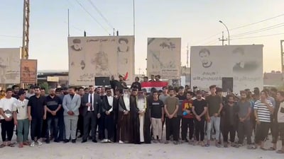الاحتجاج المطلبي يتحرك من شمال البصرة إلى الغرب.. خور الزبير تلوح للمحافظ (فيديو)