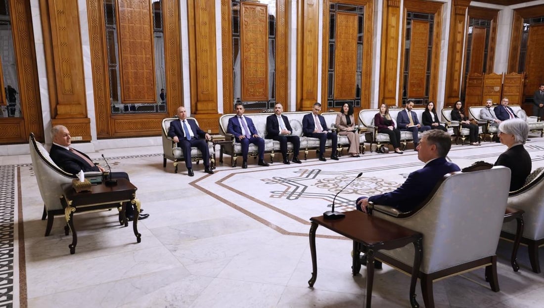 الرئيس رشيد للمراقبين الدوليين: العراق جاهز لانتخابات نزيهة وشفافة