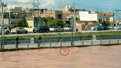 لە کۆرنیشی زاخۆ گەنجێک کەوتەناو رووبارەکە و ئاو بردی