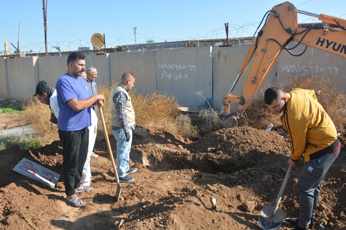Mass grave victims from 2014 ISIS atrocities laid to rest in Balad