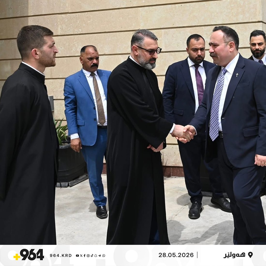 وەزیری گەیاندن قسەی سەرۆکی حکومەتی برد بۆ سەرۆکی کەنیسەی کلدان