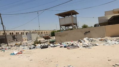 أشياء مريبة تحدث في الليل.. أهالي البياع يتناوبون على حراسة أرض تربية الكرخ (صور)