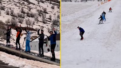 أربيل تدعو العراقيين للطيران والتزلج والغناء على سفح كورك اليوم وغداً