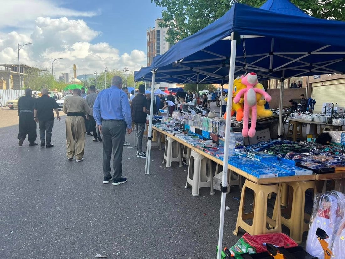 شاره‌وانیى سلێمانى به‌م جه‌ژنه‌ شه‌قامه‌كانى شارى رێكخسته‌وه‌