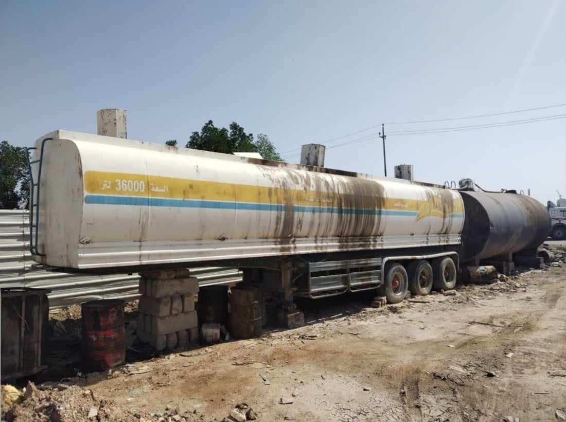صور: ضبط وكر لتهريب المشتقات النفطية واعتقال 4 متهمين في المثنى