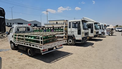 ئەو بریکارانەی غاز بە لۆری دەگوازنەوە دەبێت بیکەن بە دوو تۆنی