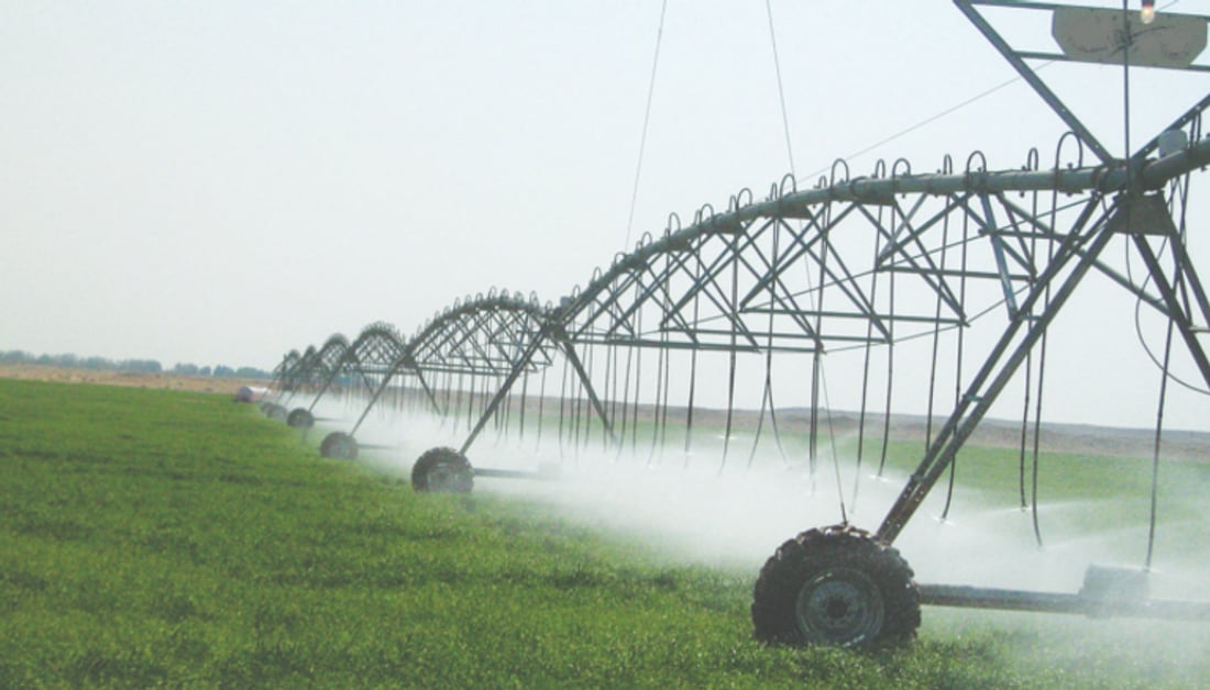 عێراق پەرە بە سیستمی ئاودێریی مۆدێرن دەدات