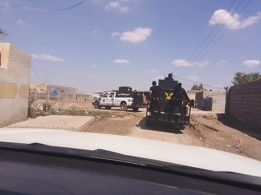 واسط: مكافحة الاجرام تفض نزاعاً مسلحاً في “البتار” وتعتقل 7 مسلحين