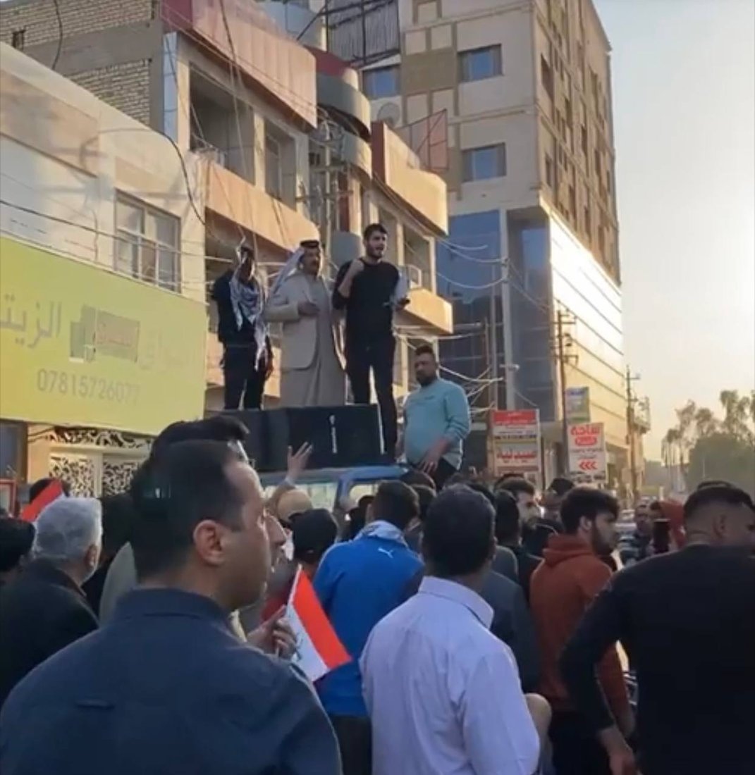كربلائيون يتظاهرون أمام “مستشفى الحجّة الخيري”: يجب تسليمه للصحة