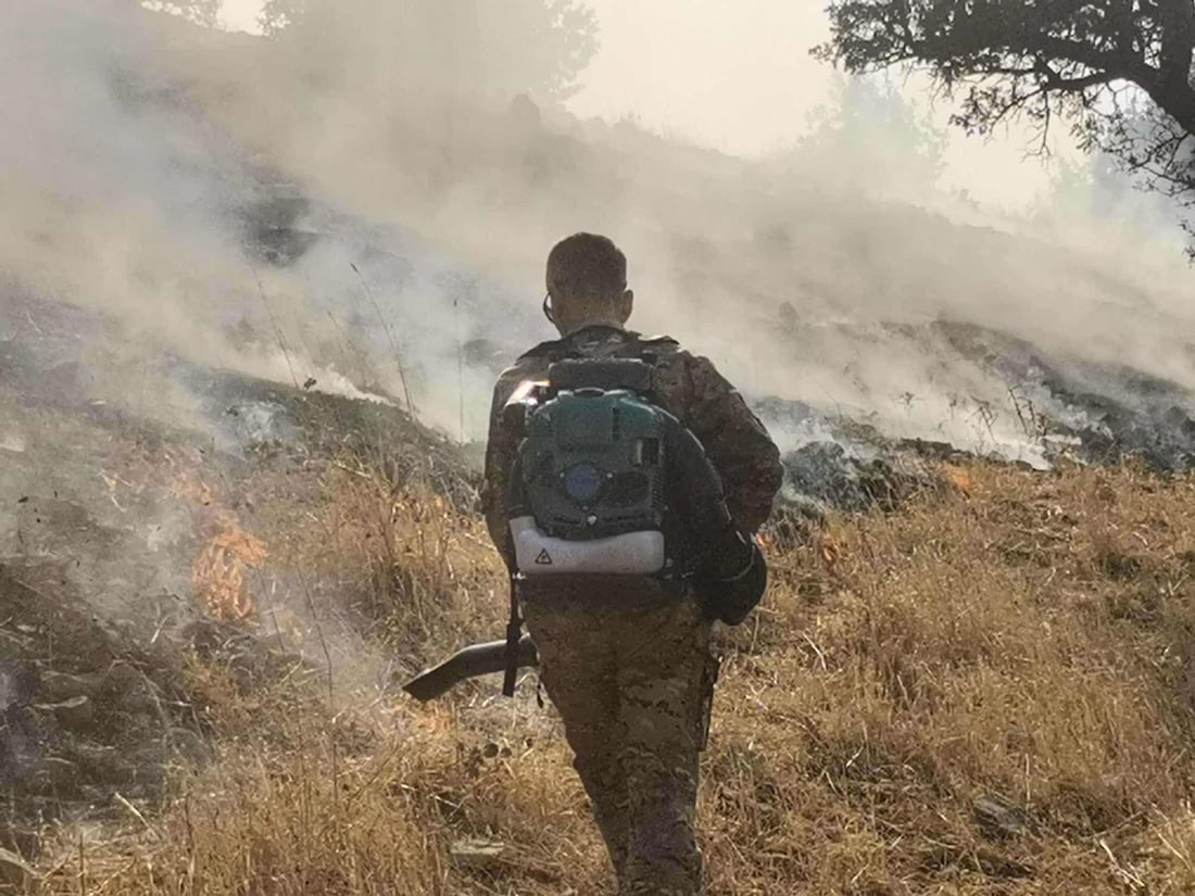 لەسەر ئاگرەکەی بەرزنجە کەسێکی دیکە دەستگیر کرا