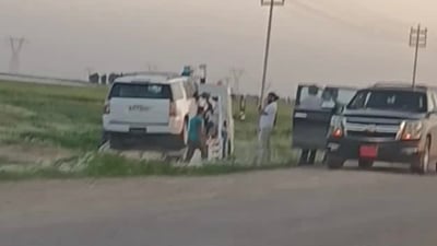 كانوا يقصدون أربيل.. 7 مصابين بينهم امرأة وطفل على طريق الموت في “المجرّة”